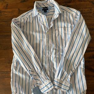 Tommy Hillfiger cotton button down boys  shirt.